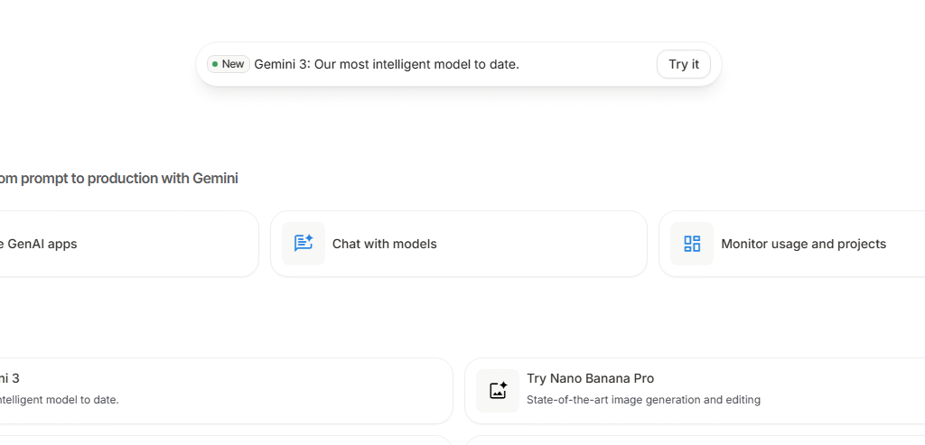 Google AI Studio